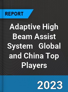 Adaptive High Beam Assist System Global and China Top Players Market