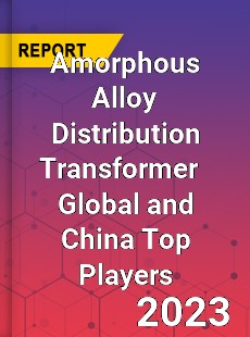 Amorphous Alloy Distribution Transformer Global and China Top Players Market