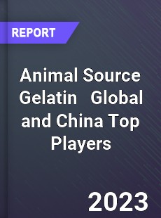 Animal Source Gelatin Global and China Top Players Market