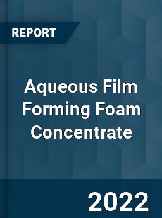 Aqueous Film Forming Foam Concentrate Market
