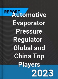Automotive Evaporator Pressure Regulator Global and China Top Players Market