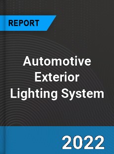 Automotive Exterior Lighting System Market