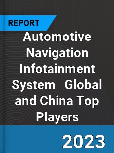 Automotive Navigation Infotainment System Global and China Top Players Market