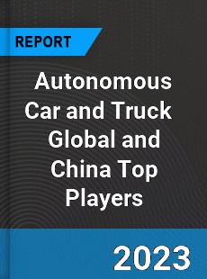 Autonomous Car and Truck Global and China Top Players Market
