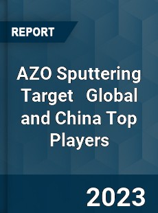 AZO Sputtering Target Global and China Top Players Market