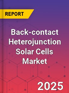 Back contact Heterojunction Solar Cells Global and China Top Players Market