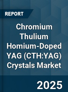 Chromium Thulium Homium Doped YAG Crystals
