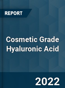 Cosmetic Grade Hyaluronic Acid Market