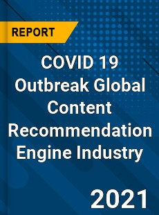COVID 19 Outbreak Global Content Recommendation Engine Industry