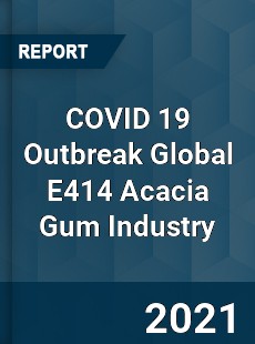 COVID 19 Outbreak Global E414 Acacia Gum Industry