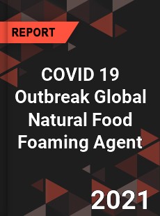 COVID 19 Outbreak Global Natural Food Foaming Agent Industry