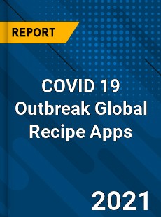 COVID 19 Outbreak Global Recipe Apps Industry