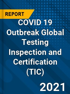 COVID 19 Outbreak Global Testing Inspection and Certification Industry