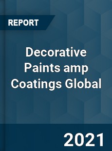 Decorative Paints amp Coatings Global Market