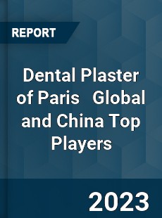 Dental Plaster of Paris Global and China Top Players Market