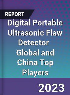 Digital Portable Ultrasonic Flaw Detector Global and China Top Players Market