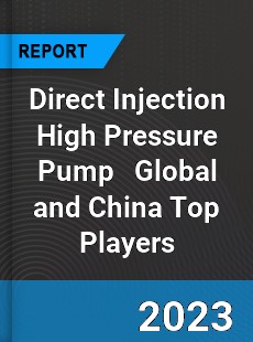 Direct Injection High Pressure Pump Global and China Top Players Market