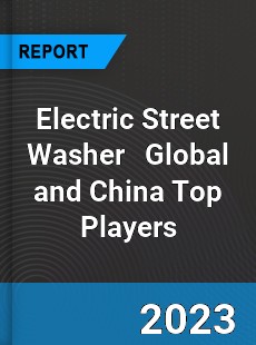 Electric Street Washer Global and China Top Players Market
