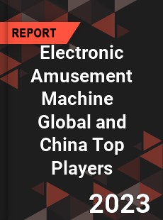 Electronic Amusement Machine Global and China Top Players Market