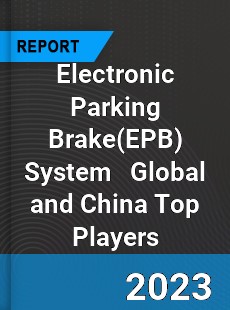 Electronic Parking Brake System Global and China Top Players Market