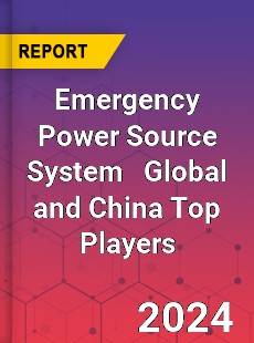 Emergency Power Source System Global and China Top Players Market