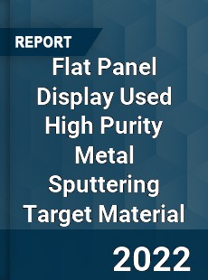 Flat Panel Display Used High Purity Metal Sputtering Target Material Market