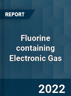 Fluorine containing Electronic Gas Market