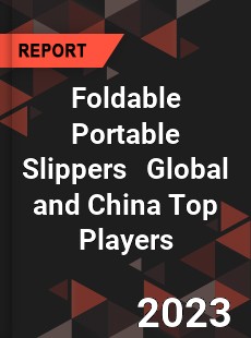 Foldable Portable Slippers Global and China Top Players Market