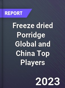 Freeze dried Porridge Global and China Top Players Market