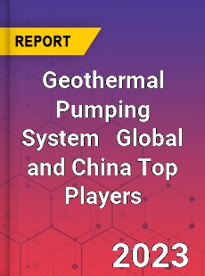 Geothermal Pumping System Global and China Top Players Market