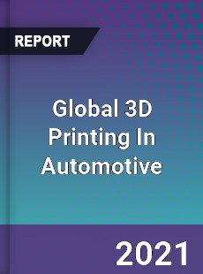 Global 3D Printing In Automotive Market