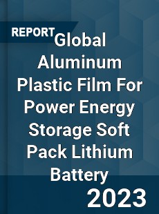 Global Aluminum Plastic Film For Power Energy Storage Soft Pack Lithium Battery Industry