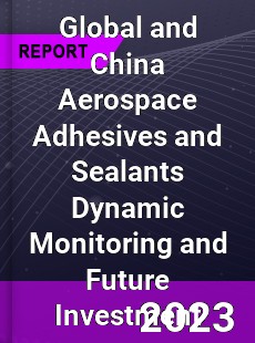 Global and China Aerospace Adhesives and Sealants Dynamic Monitoring and Future Investment Report
