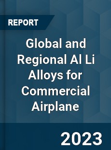 Global and Regional Al Li Alloys for Commercial Airplane Industry
