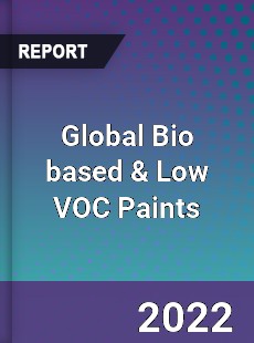 Global Bio based amp Low VOC Paints Market