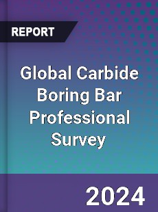 Global Carbide Boring Bar Professional Survey Report