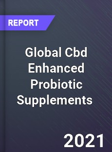Global Cbd Enhanced Probiotic Supplements Market