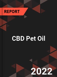 Global CBD Pet Oil Market