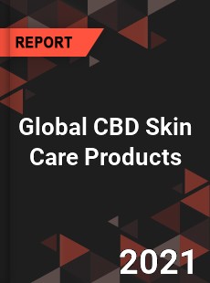 Global CBD Skin Care Products Market