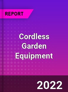 Global Cordless Garden Equipment Market