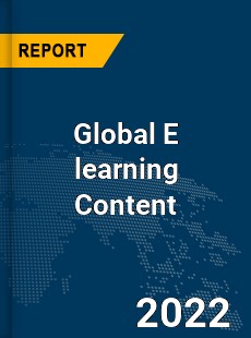 Global E learning Content Market