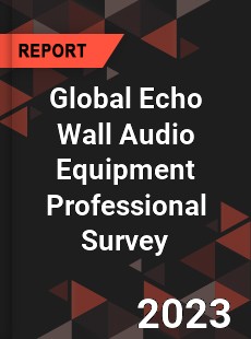 Global Echo Wall Audio Equipment Professional Survey Report