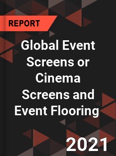 Global Event Screens or Cinema Screens and Event Flooring Market