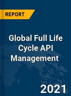 Global Full Life Cycle API Management Market