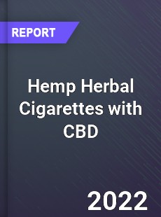 Global Hemp Herbal Cigarettes with CBD Industry