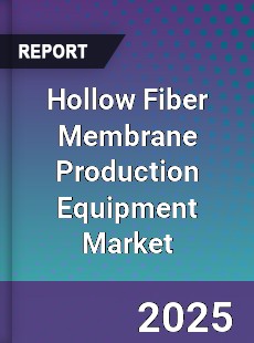 Global Hollow Fiber Membrane Production Equipment Outlook