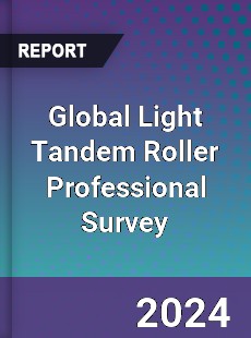 Global Light Tandem Roller Professional Survey Report