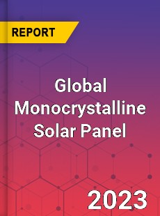 Global Monocrystalline Solar Panel Industry