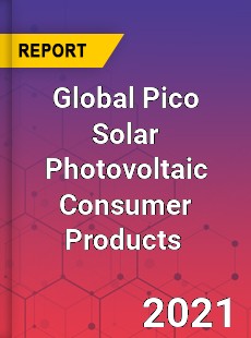Global Pico Solar Photovoltaic Consumer Products Market