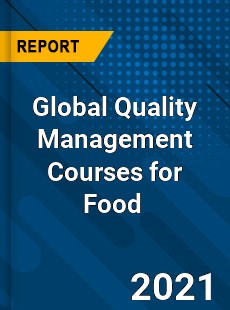 Global Quality Management Courses for Food Market